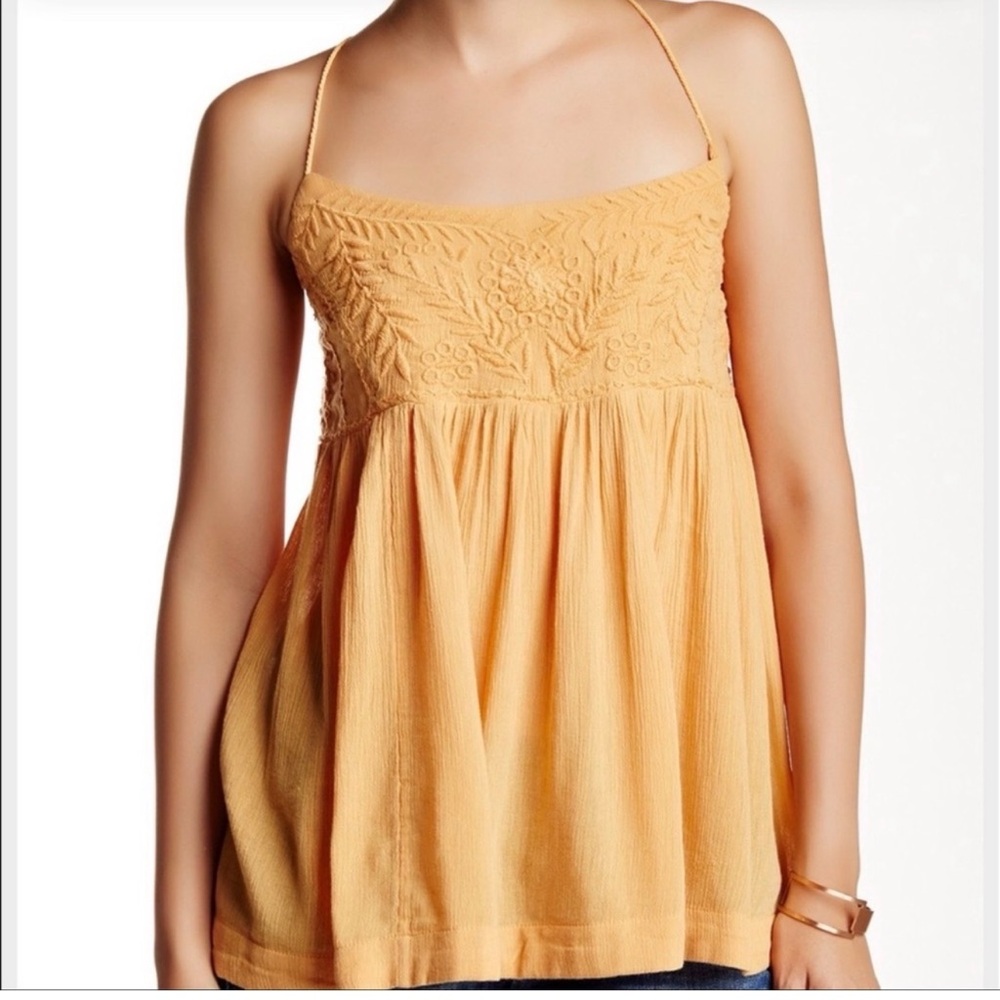 Free People Size Small Women’s Orange Tank